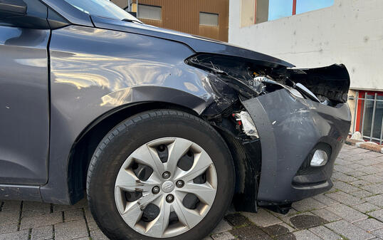 Verkehrsunfall am 20. November 2025