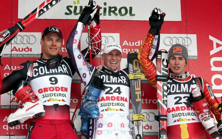 2005 doppelte Marco B&uuml;chel nach. Auch f&uuml;r ihn ist Gr&ouml;den speziell, es war sein erster Abfahrtssieg.