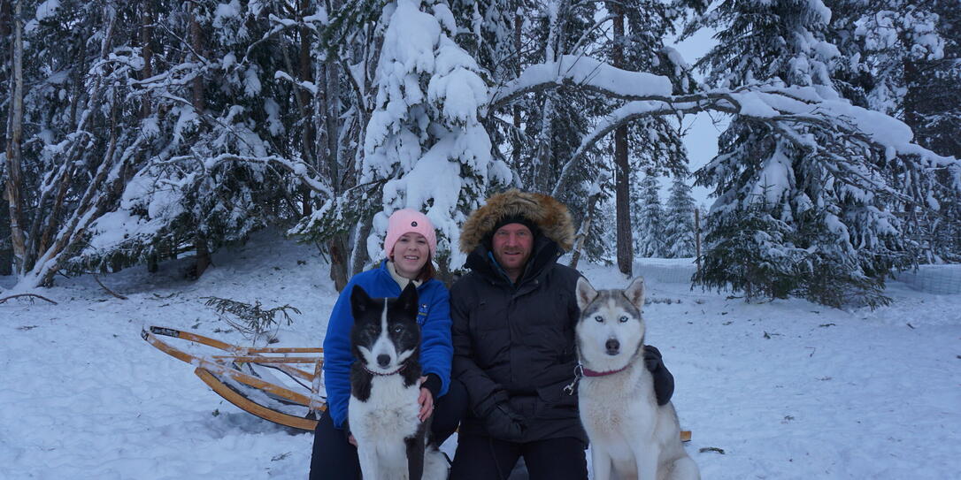 Nina und Thomas Bischof in Schweden