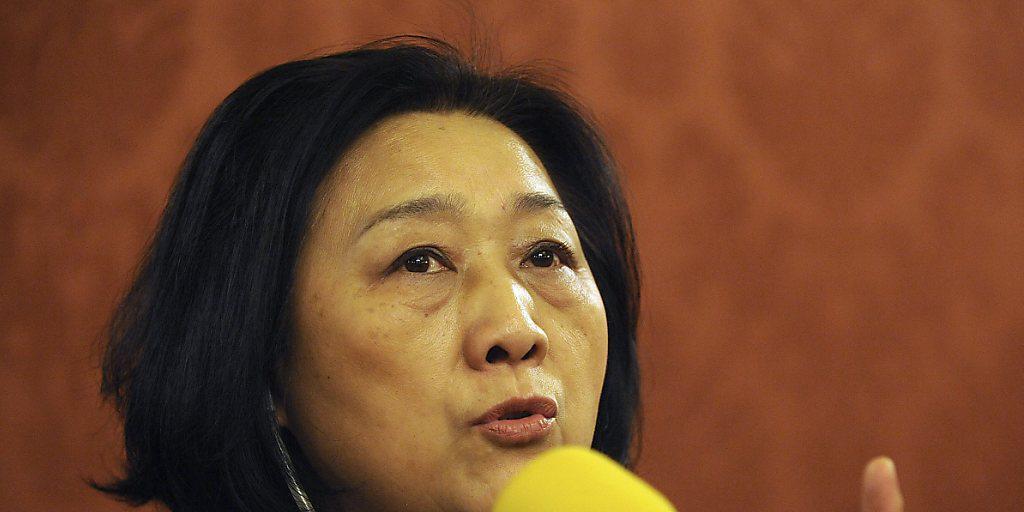 Bild aus früheren Zeiten: Der chinesischen Journalistin Gao Yu hat die Haft zugesetzt. (Archiv)