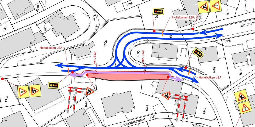 Bauarbeiten f&uuml;r den Ankerersatz