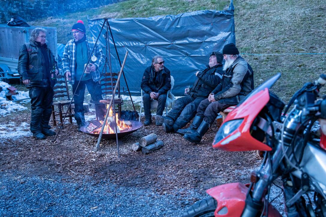 Winter-Motorrad-Treffen in Triesenberg (15.02.2025)