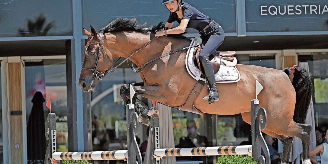 warm up young riders, Jennifer Hochstadter, LIE, GOLDEN LADY