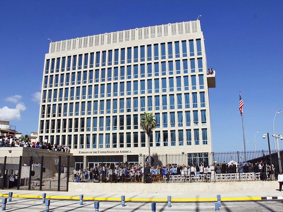 Der Personalbestand der US-Botschaft in Havanna wird weiter reduziert. (Archiv)