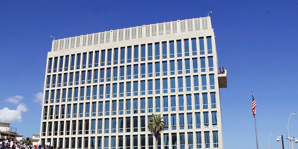 Der Personalbestand der US-Botschaft in Havanna wird weiter reduziert. (Archiv)