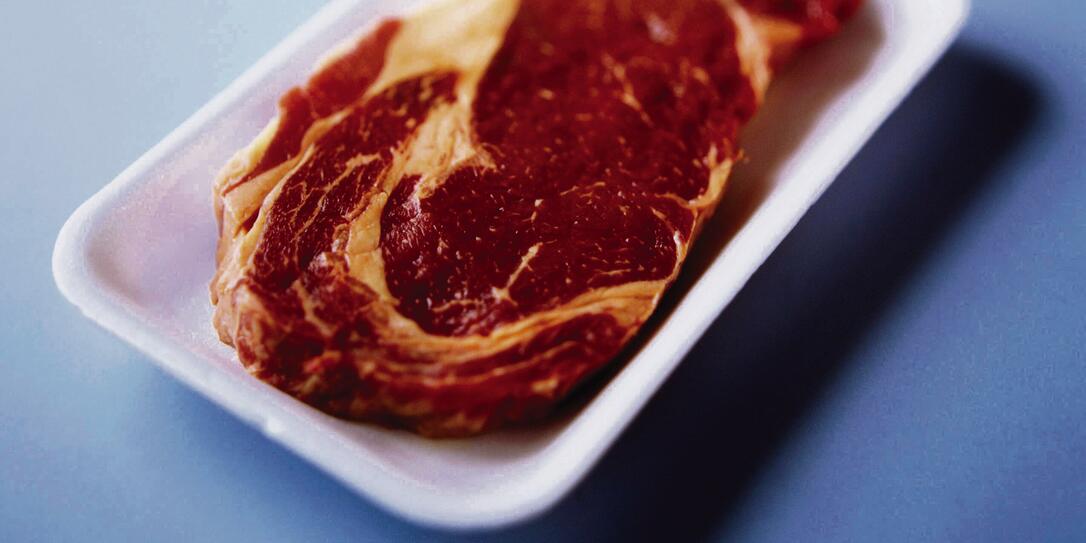 BEEFSTEAK, RINDFLEISCH, RIND, VERPACKUNG, ROH, ROHFLEISCH