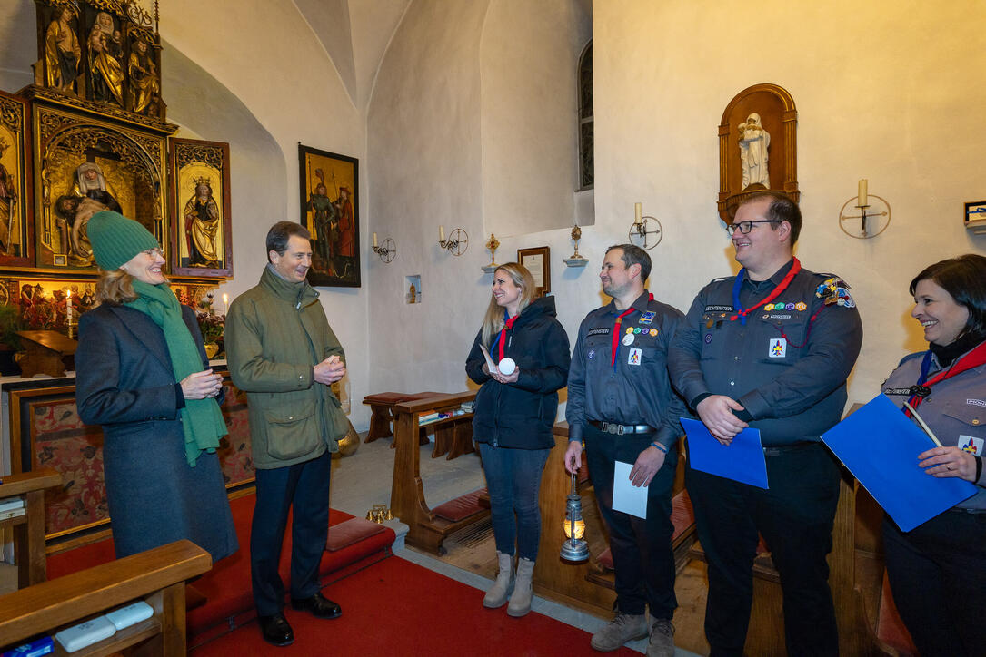 Friedenslicht 2025 in Liechtenstein (17.12.2025)