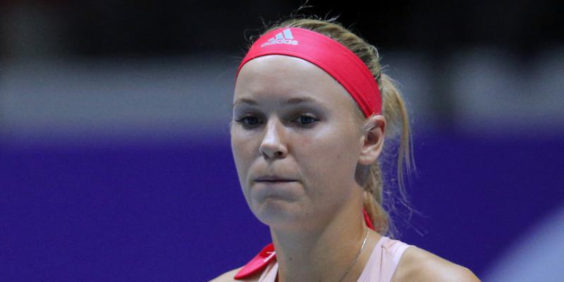 Aufgrund einer Verletzung am Sprunggelenk nicht am French Open in Paris dabei: Caroline Wozniacki