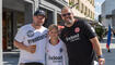 Eintracht Frankfurt Fans im Städtle Vaduz