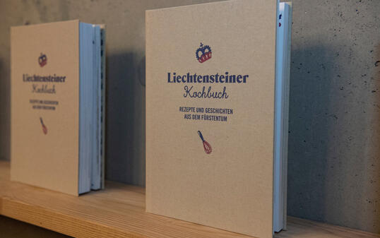 Präsentation des Liechtensteiner Kochbuchs, Literaturhaus in Schaan