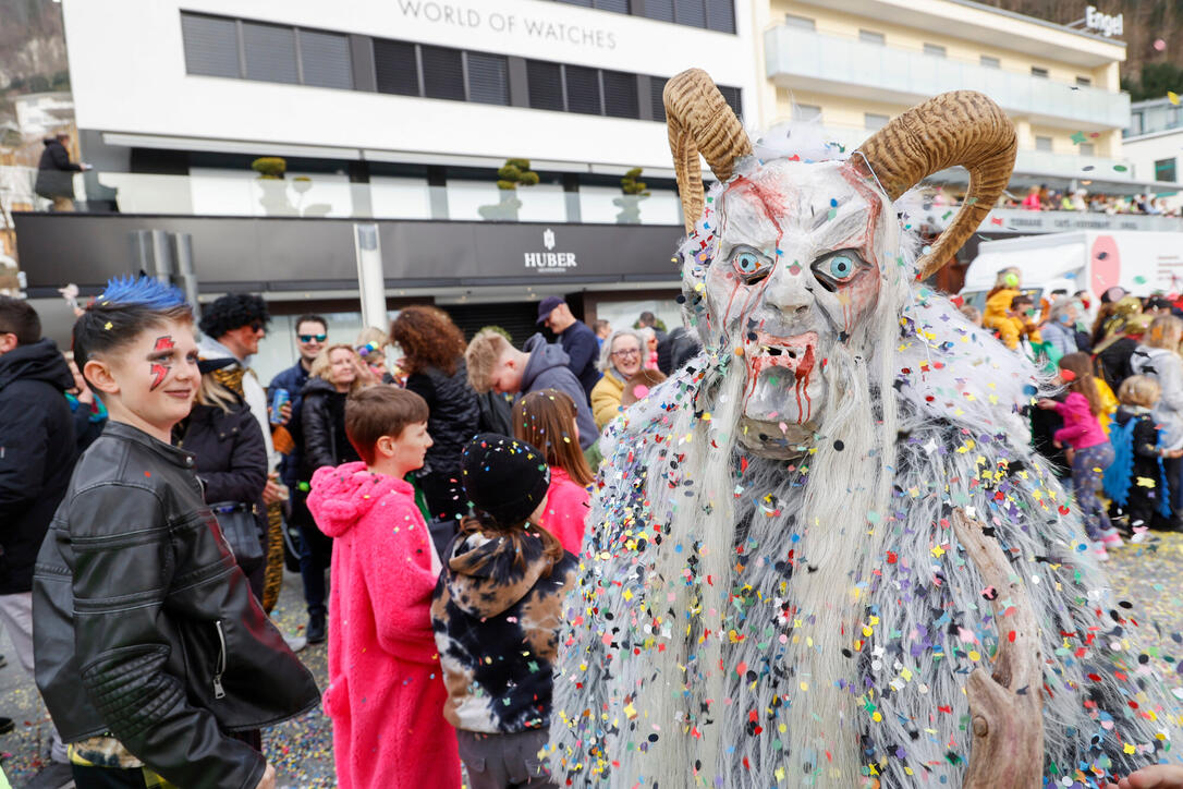 Fasnachtsumzug in Vaduz