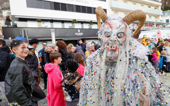 Fasnachtsumzug in Vaduz