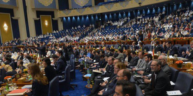 Blick auf die Geberkonferenz für Syrien am Dienstag in Kuwait Blick auf die Geberkonferenz für Syrien am Dienstag in Kuwait