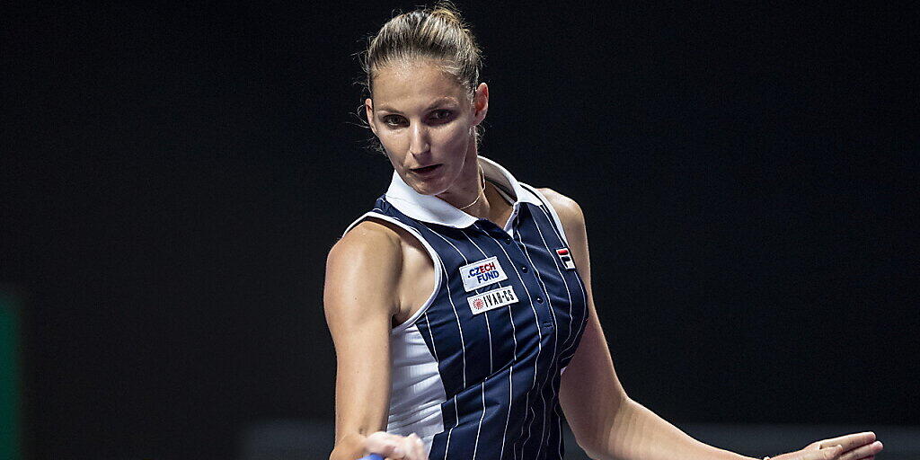 Karolina Pliskova komplettiert die Halbfinals am Saisonfinale in Shenzhen