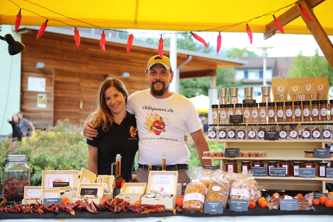 Werdenberger Nachtmarkt in Sevelen,