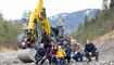 Baggerfahr Wettbewerb Kaiser AG in Schaanwald