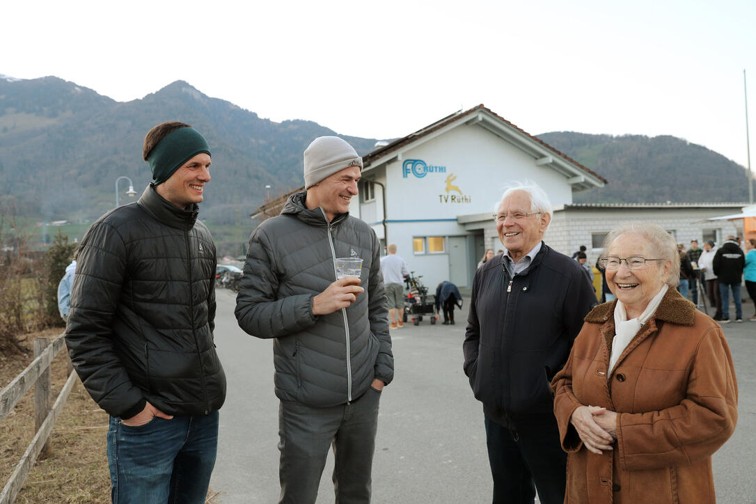 Funkensamstag in Rüthi,