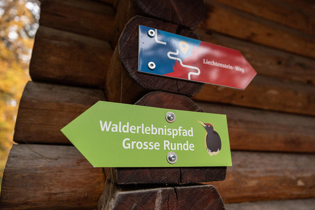 Eröffnung Walderlebnispfad in Vaduz