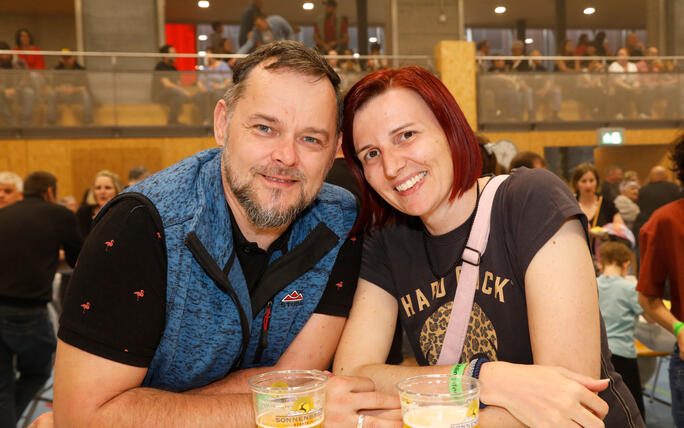 Fr&uuml;hlingsfest in Grabs, St. Gallen, Schweiz