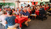 Sommernachtsfest in Weite, St. Gallen, Schweiz.