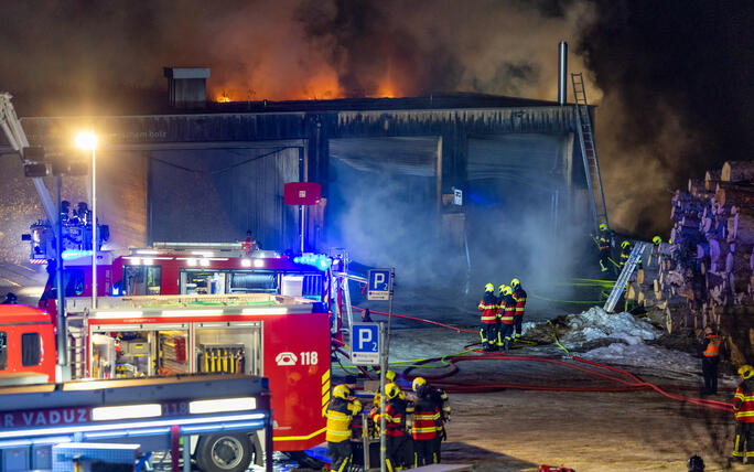 Brand Heizwerk Malbun (16.12.2025)