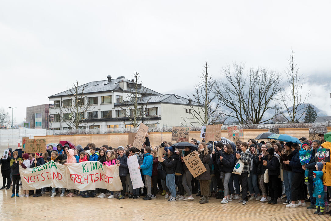 Klimastreik in Vaduz