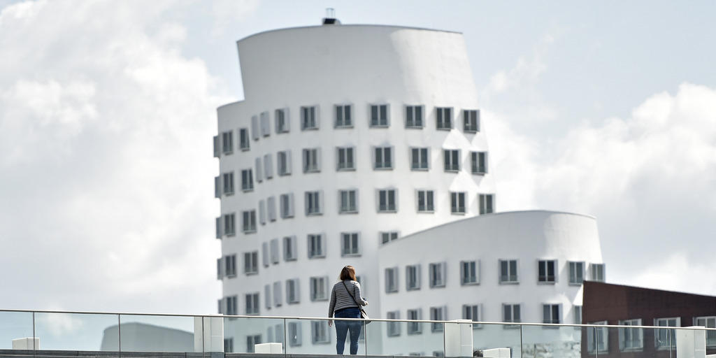 Blick auf Düsseldorf, wo ein IS-Anschlag geplant war. Blick auf Düsseldorf, wo ein IS-Anschlag geplant war.