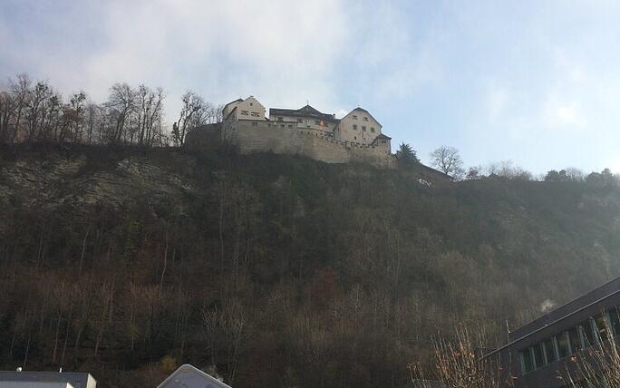 Schloss Vaduz v. vorne