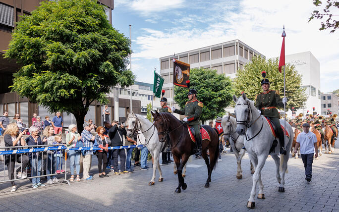 Princely Tattoo Parade in Vaduz