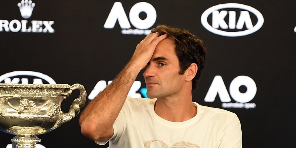 Federer erzählt der Presse, wie seine Nerven ihn im zweiten Satz gegen Cilic im Stich liessen