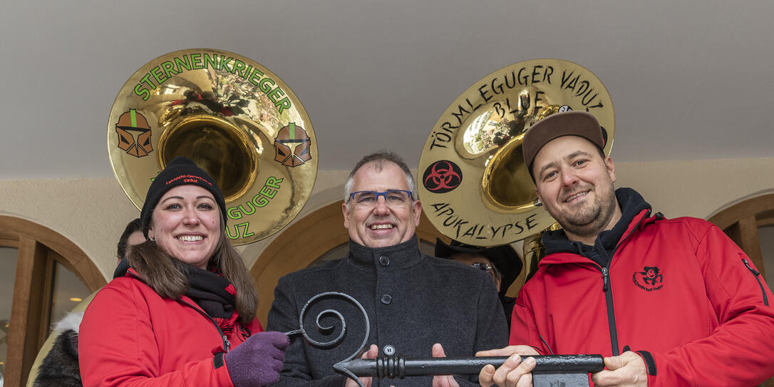 Fasnachtsbeginn in Vaduz Fasnachtsbeginn in Vaduz