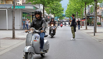 Vespa-Treff in Buchs