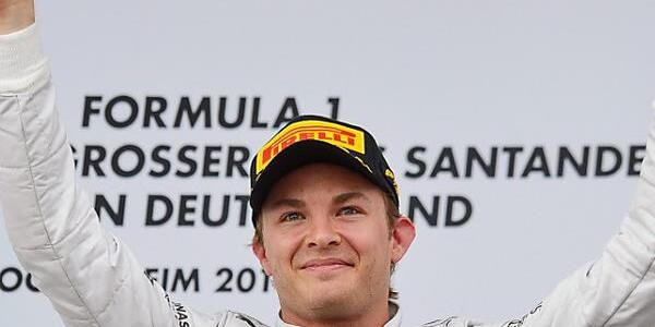 Überlegener Heimsieg in Hockenheim: Nico Rosberg