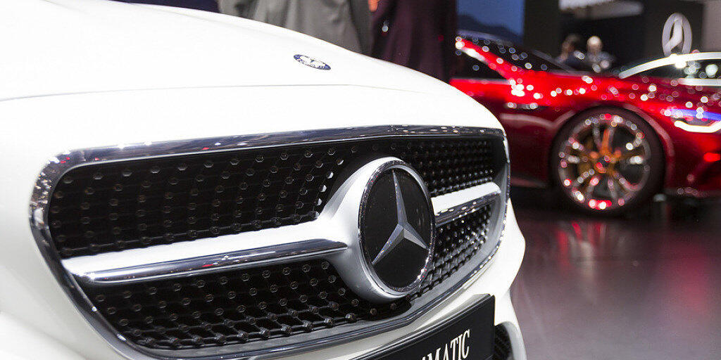Der Stern glänzt wieder: Der Stand von Mercedes-Benz am Auto-Salon in Genf. (Archiv)