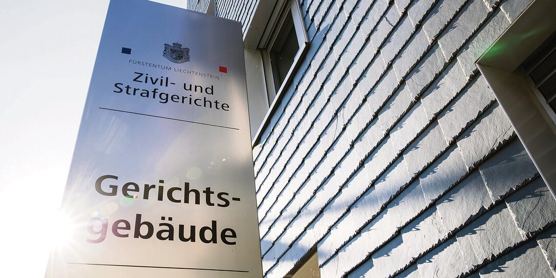Gerichtsgebäude in Vaduz Gerichtsgebäude in Vaduz