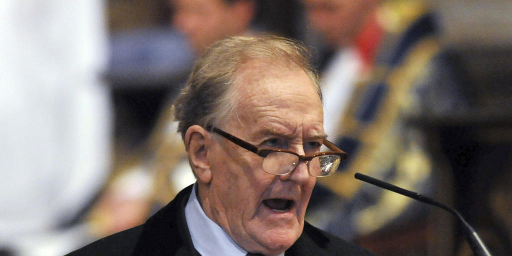 Robert Hardy, der den Cornelius Fudge in den "Harry Potter"-Filmen spielte, ist mit 91 Jahren gestorben. (Archivbild)