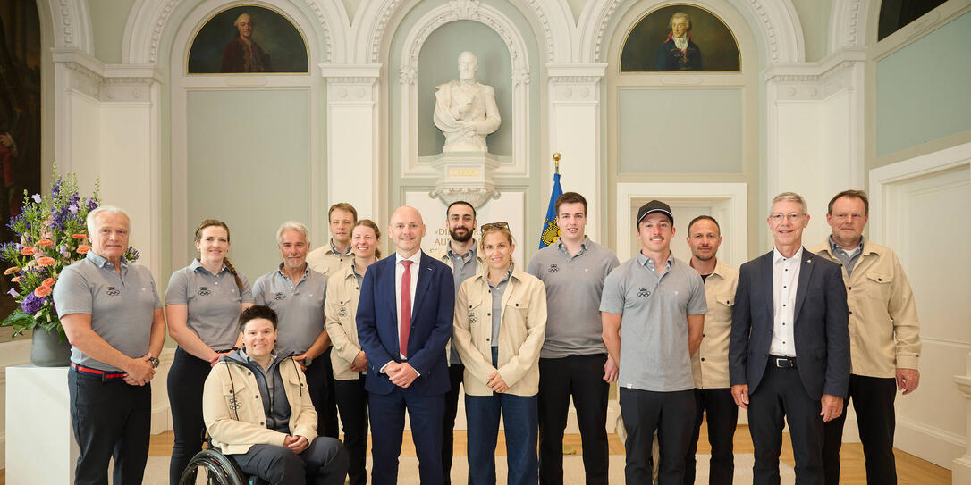 Empfang der Athletinnen und Athleten Milano-Cortina 2026