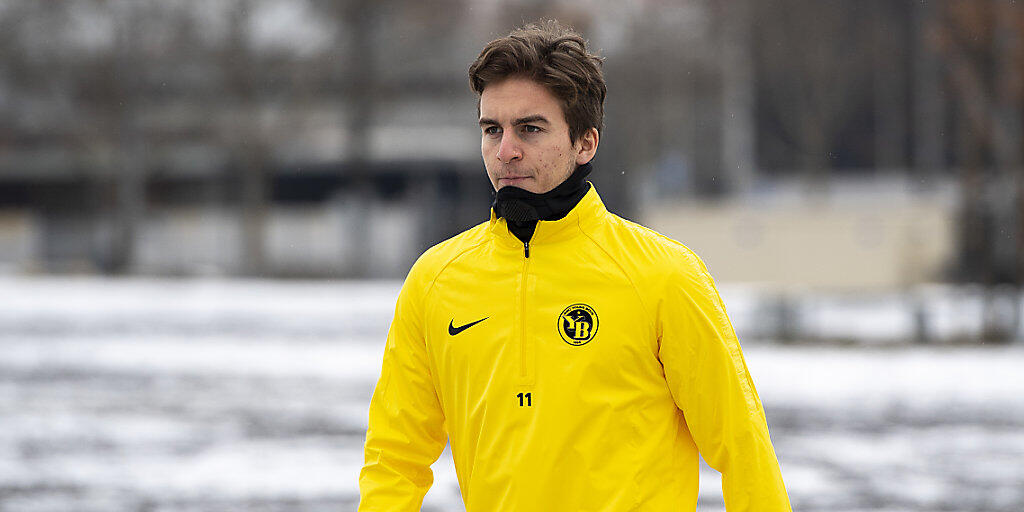 Gianluca Gaudino: erstes Training mit YB im winterlichen Bern Gianluca Gaudino: erstes Training mit YB im winterlichen Bern