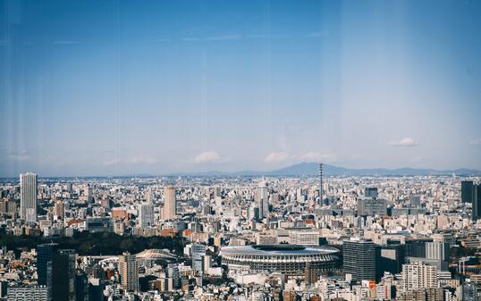 Japans junges Nationalstadion