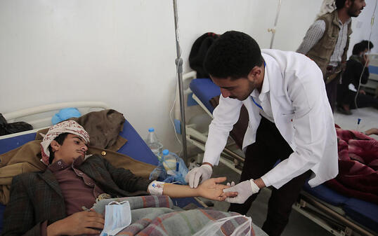 In Jemen breitet sich die Cholera rasant aus. Tausende von neuen Verdachtsfällen wurden den lokalen Behörden gemeldet.