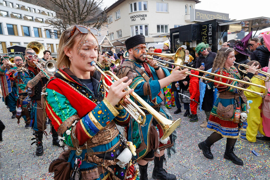 Fasnachtsumzug in Vaduz