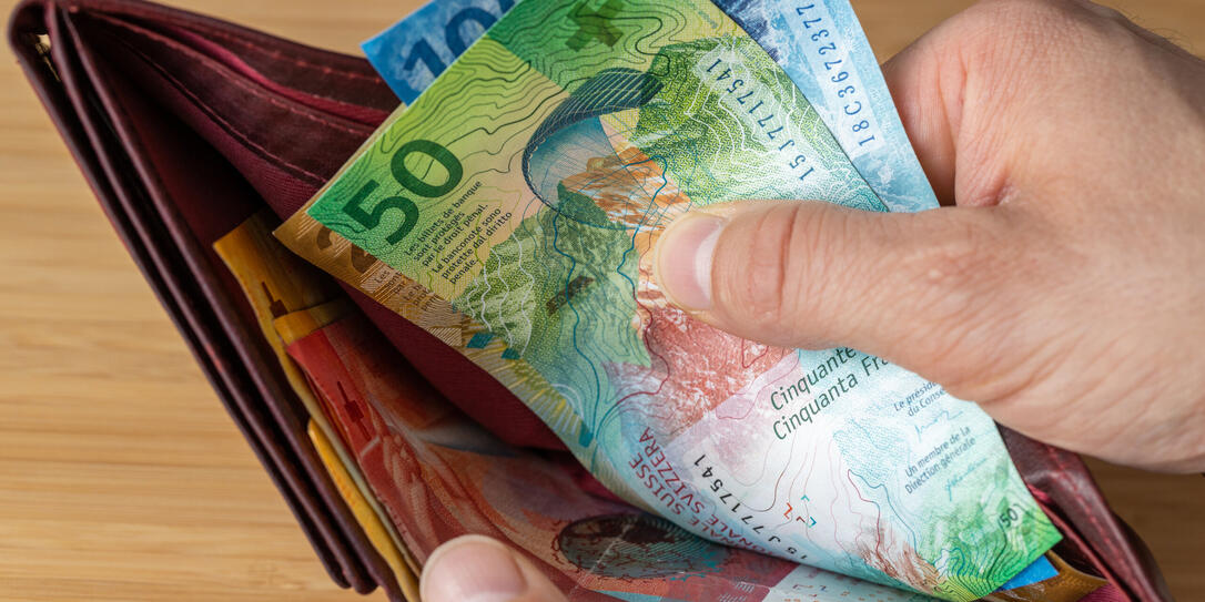 Franken Geld Lohn Medianlohn