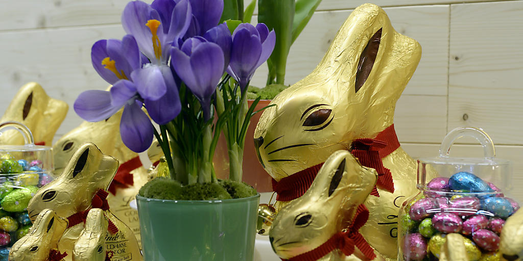 Die Goldhasen erweisen sich als Goldgrube: Lindt & Sprüngli hat im vergangenen Jahr den Gewinn markant gesteigert. Die Goldhasen erweisen sich als Goldgrube: Lindt & Sprüngli hat im vergangenen Jahr den Gewinn markant gesteigert.