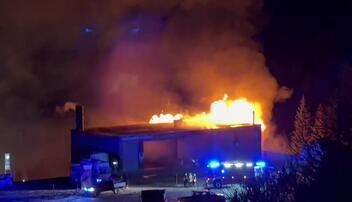 Heizwerk Malbun brennt