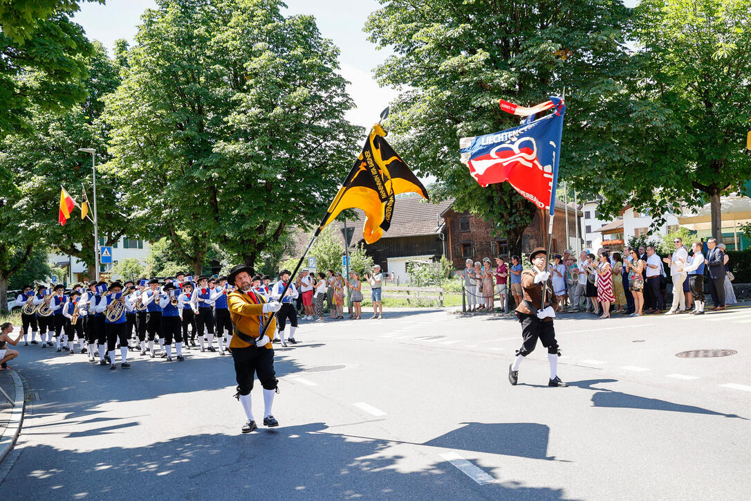 76. Liechtensteiner Verbandsmusikfest in Mauren  unter dem Motto «Mura - tönt guat»