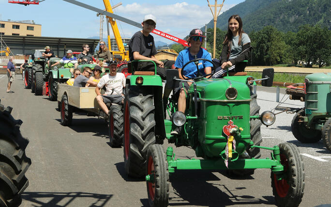 Oldtimer Traktorentreffen in Schaan,