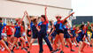 Verabschiedung Liechtenstein-Delegation Gymnaestrada