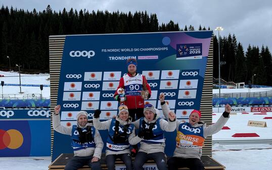 Micha Büchel zeigte bei seinem ersten Rennen überhaupt bei der Nordischen Ski-Weltmeisterschaft in Trondheim eine solide Leistung.