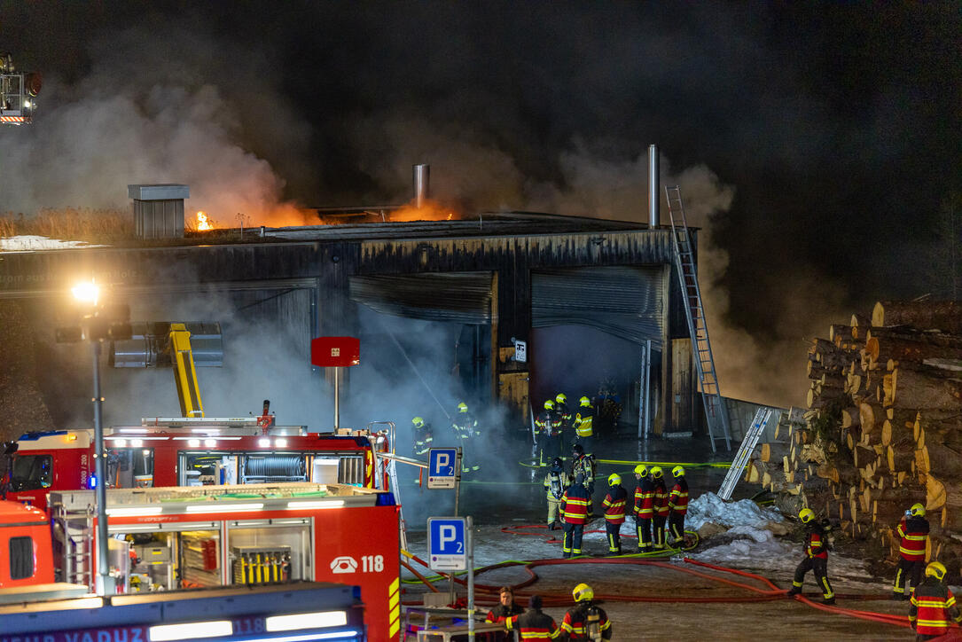 Brand Heizwerk Malbun (16.12.2025)