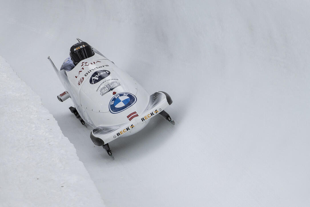 Junioren-WM 2er Bob in St. Moritz